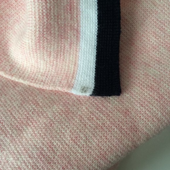 Tommy Hilfiger Womens Sweater Pullover XL Pink Large Letter H Long Sleeve - Picture 8 of 8